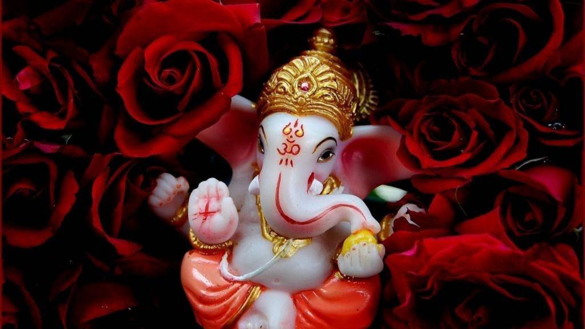 Cute Shree Ganeshji HD Wallpaper | Hindu Gods and Goddesses