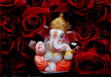 Cute Shree Ganeshji HD Wallpaper