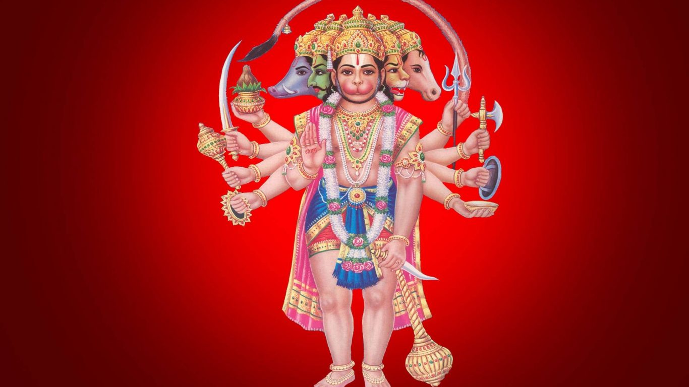 Panchmukhi Hanuman Full Size - God HD Wallpapers