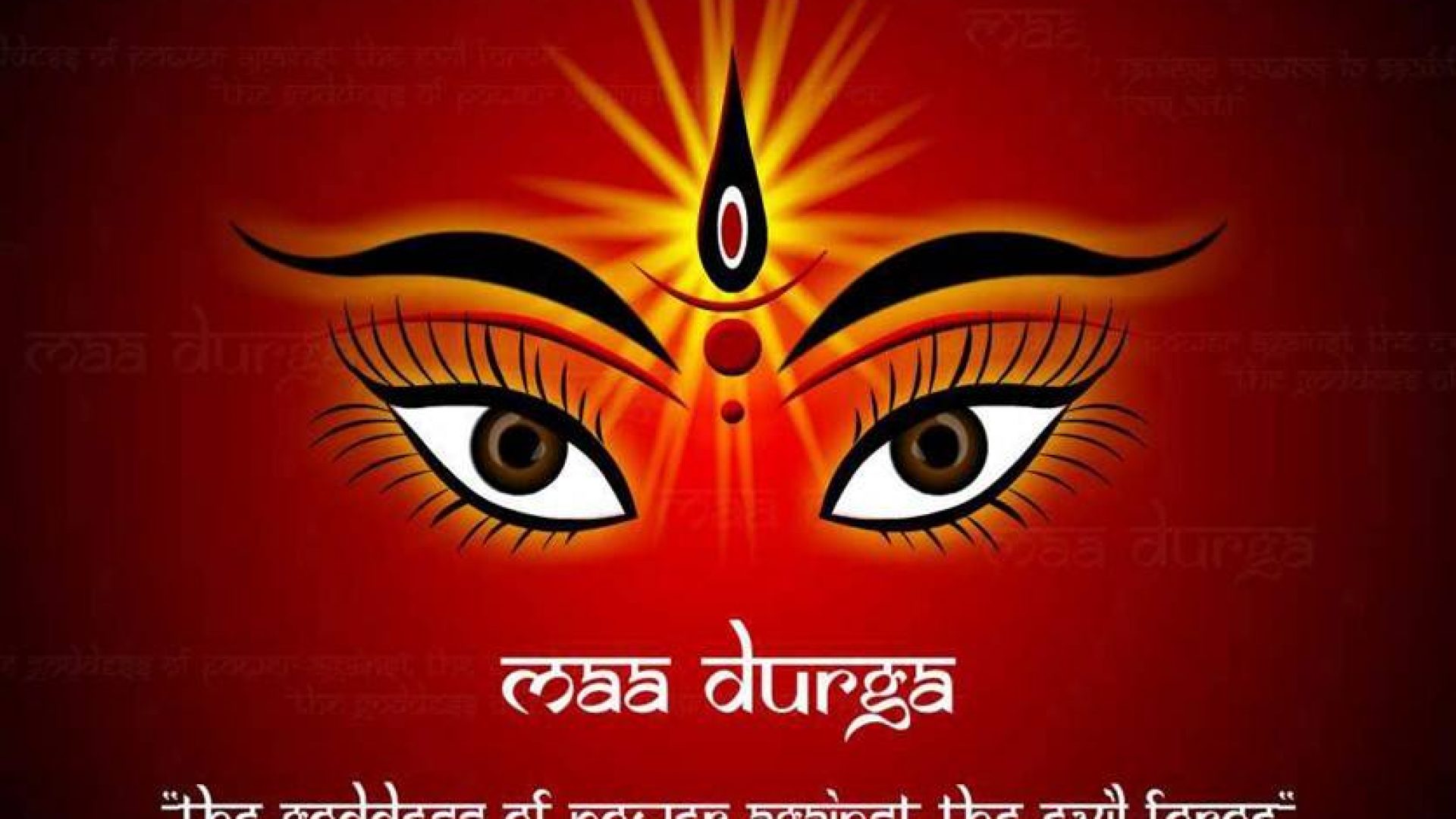 HD Maa Durga Navratri Wallpaper - God HD Wallpapers