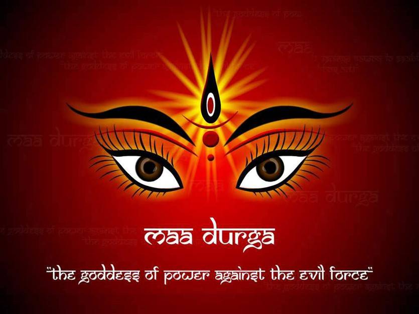 HD Maa Durga Navratri Wallpaper | Goddess Maa Durga