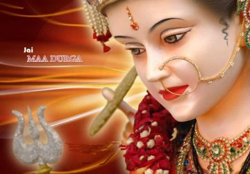 Jay Maa Durga Free Wallpaper Of Happy Navratri