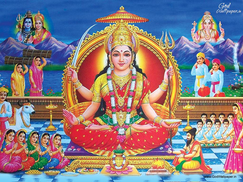 Maa Santoshi Wallpaper