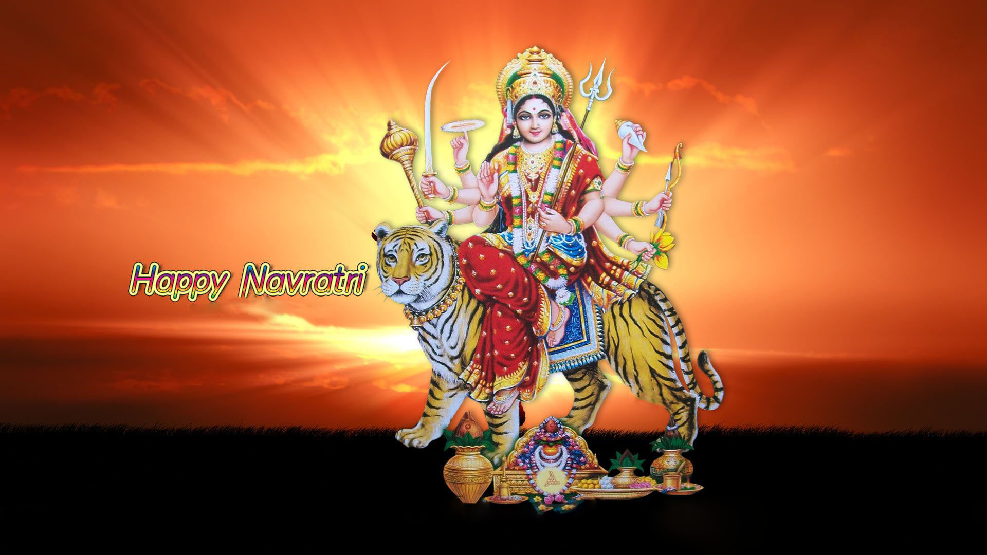 Happy Navratri Wallpapers  Wallpaper Cave