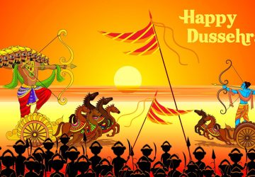 Dussehra Drawing Picture