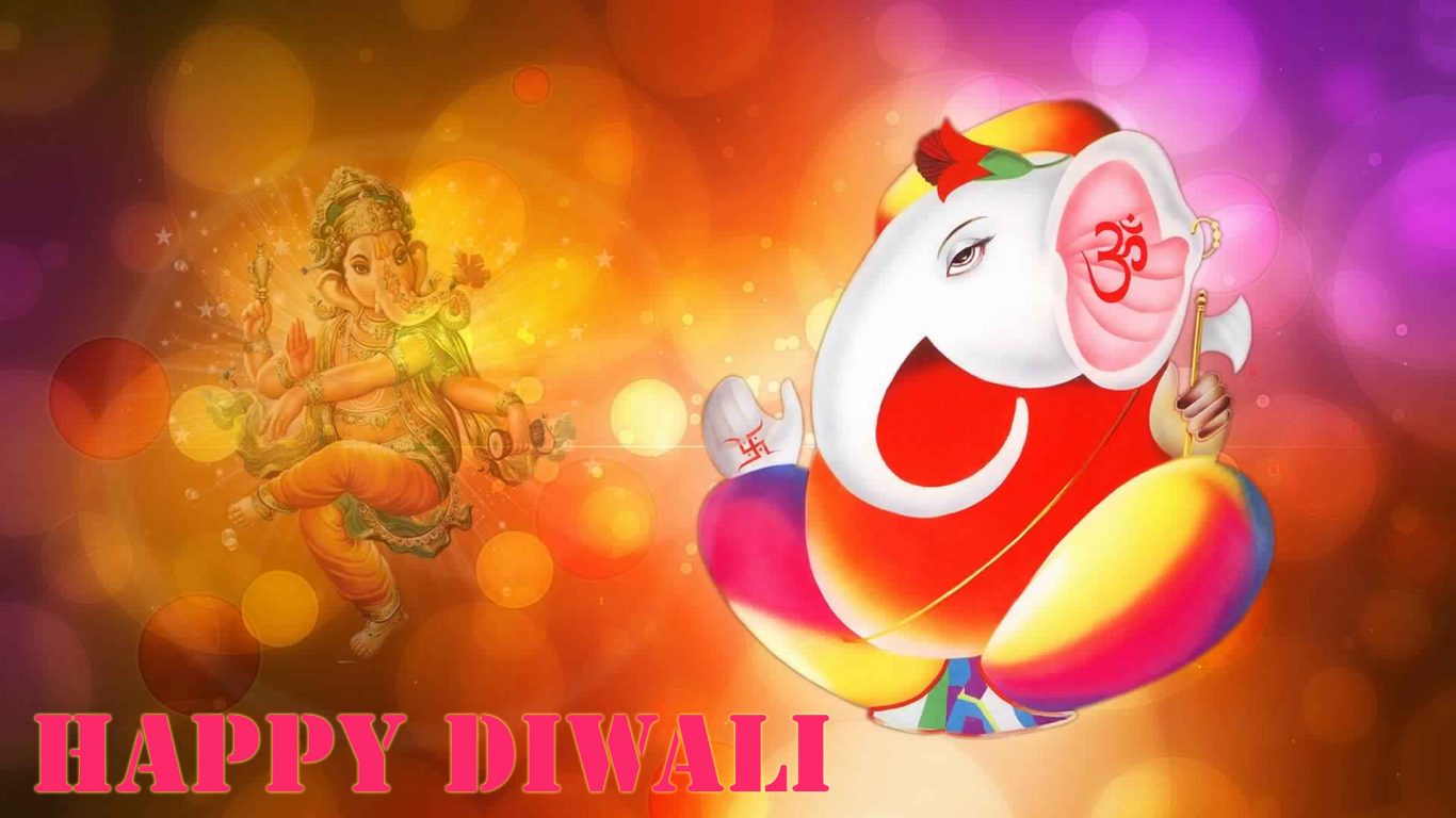 Ganesha Diwali Hd Image For Desktop - God HD Wallpapers