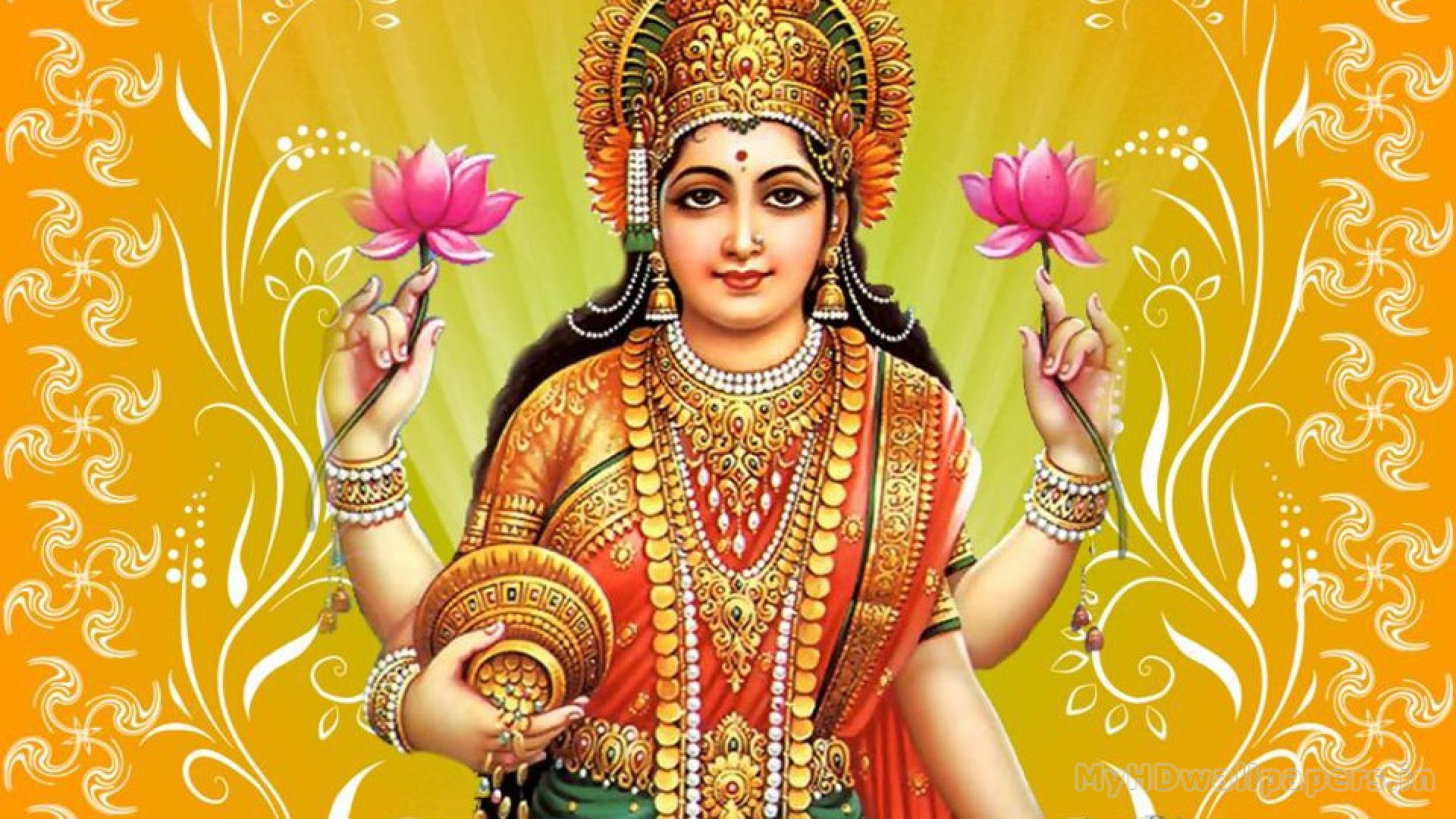 Goddess Maa Lakshmi | God HD Wallpapers - Part 2