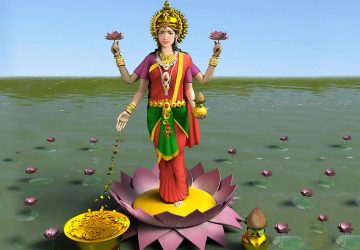 Goddess Lakshmi 3d Images