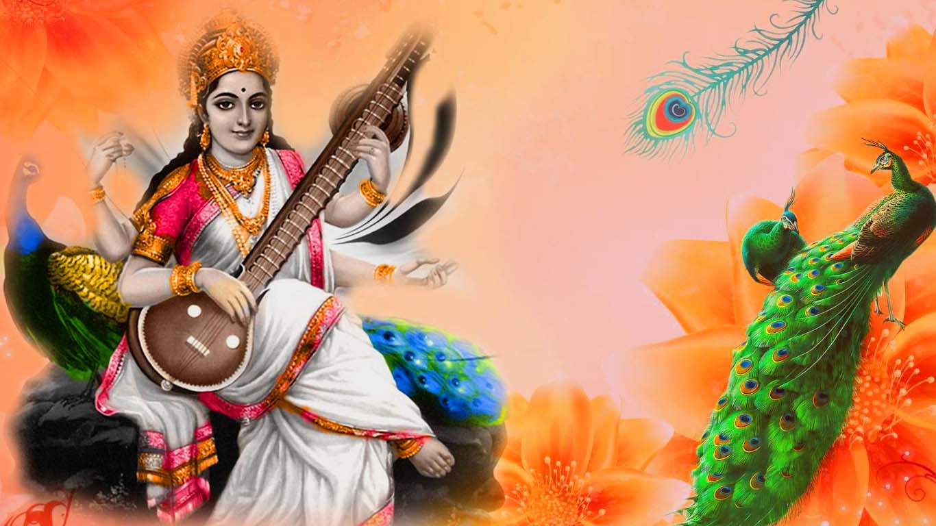 Goddess Saraswati Wallpaper - God HD Wallpapers