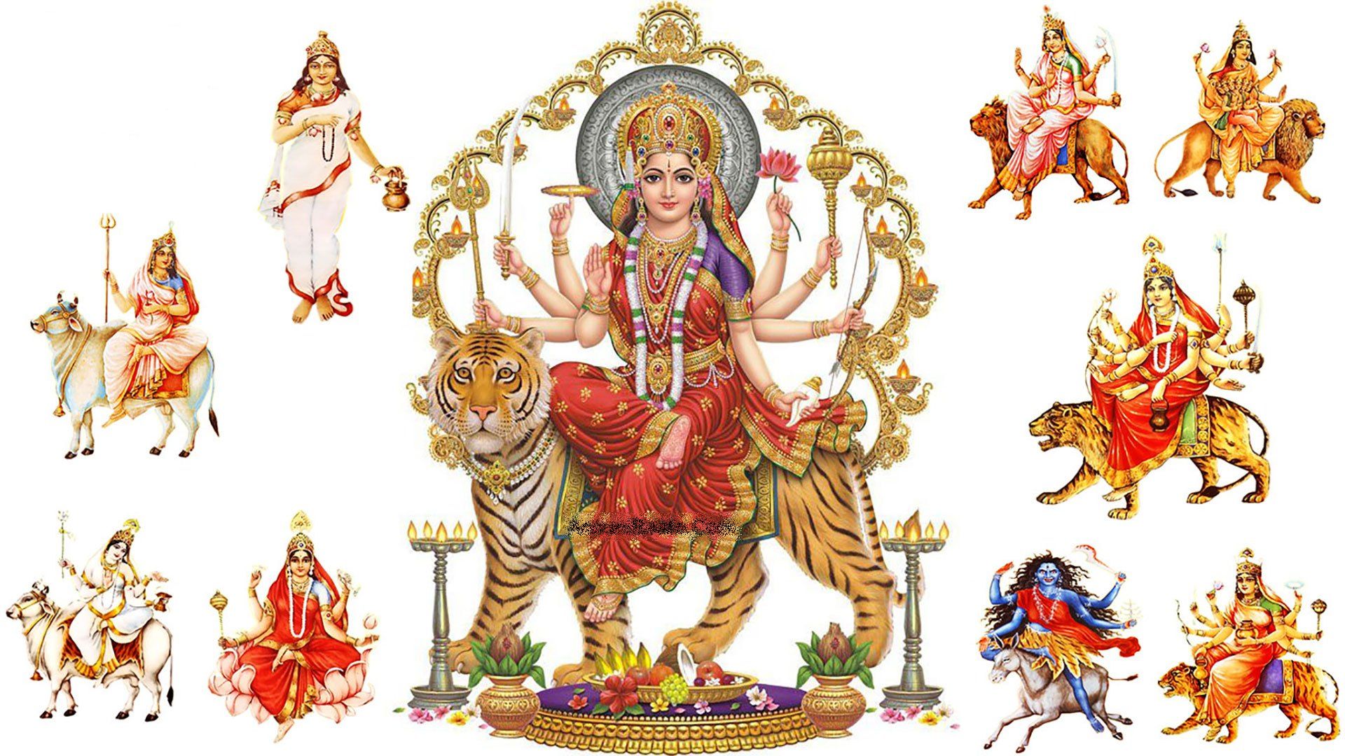 Goddesses Of Navratri