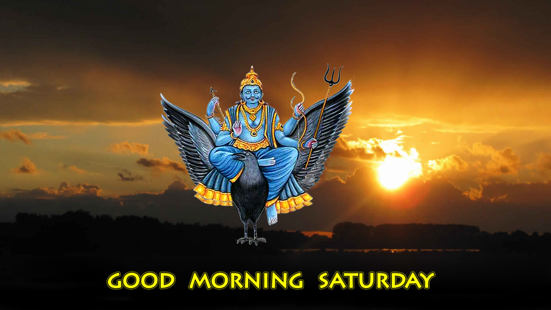 Good Morning Saturday Shani Dev Hindu Gods And Goddesses