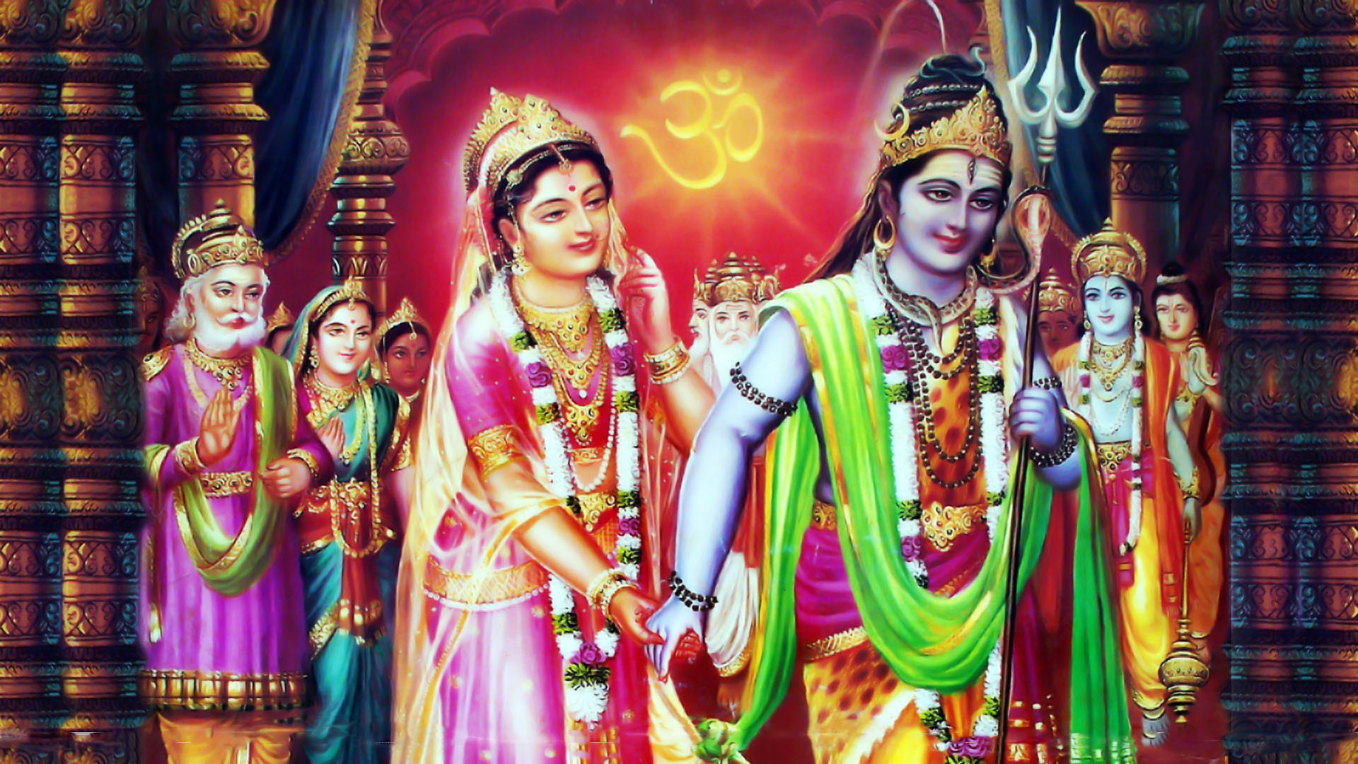 Images Of Shiv Parvati Marriage