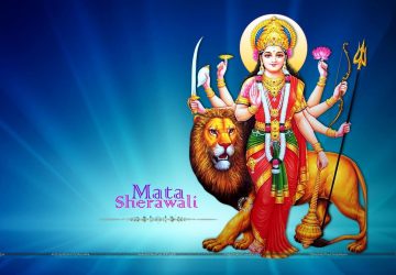 Jai Mata Di Goddess Durga Desktop Wallpaper