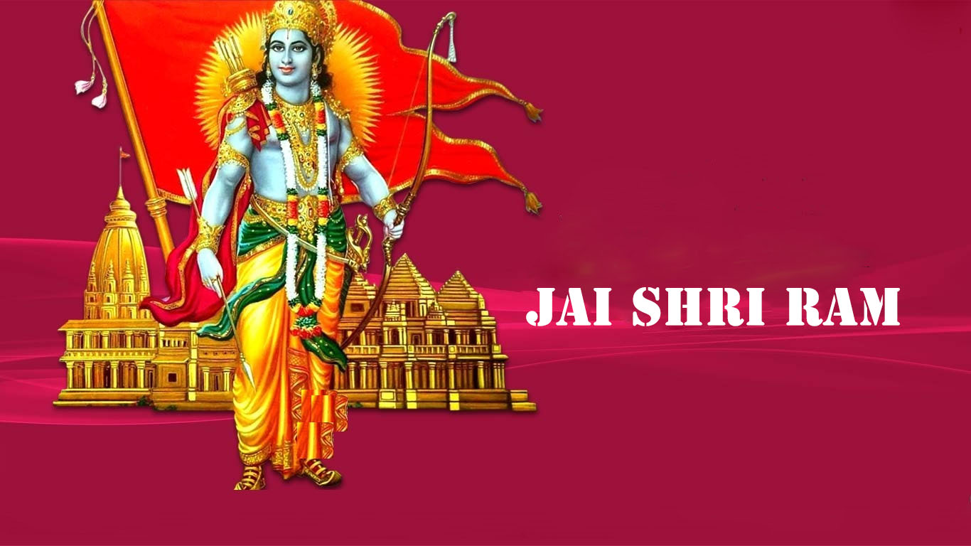 Jai Shri Ram Flag Images Hd | Hindu Gods and Goddesses