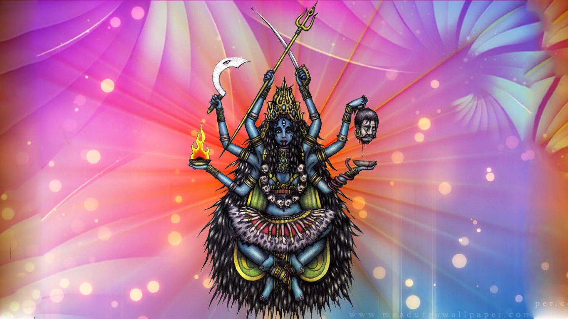 Kali Maa 3d Wallpapers | Hindu Gods and Goddesses
