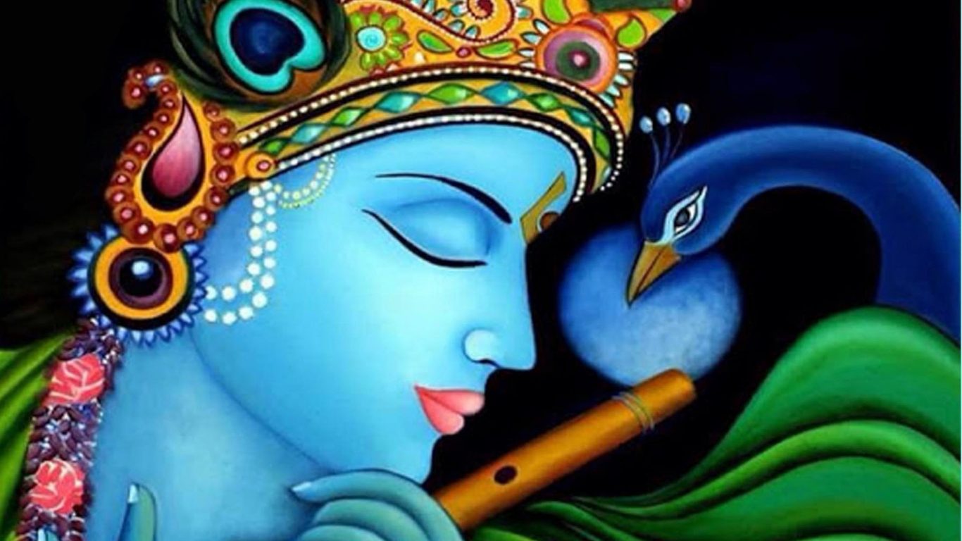 Krishna Eye Catching Wallpaper Animated Photo - God HD Wallpapers