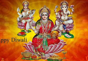 Happy DiwaliLakshmi Ganesh Saraswati Desktop Wallpapers Hd
