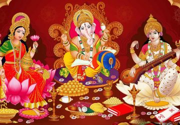 Laxmi Ganesh Saraswati Wallpaper For Mobile