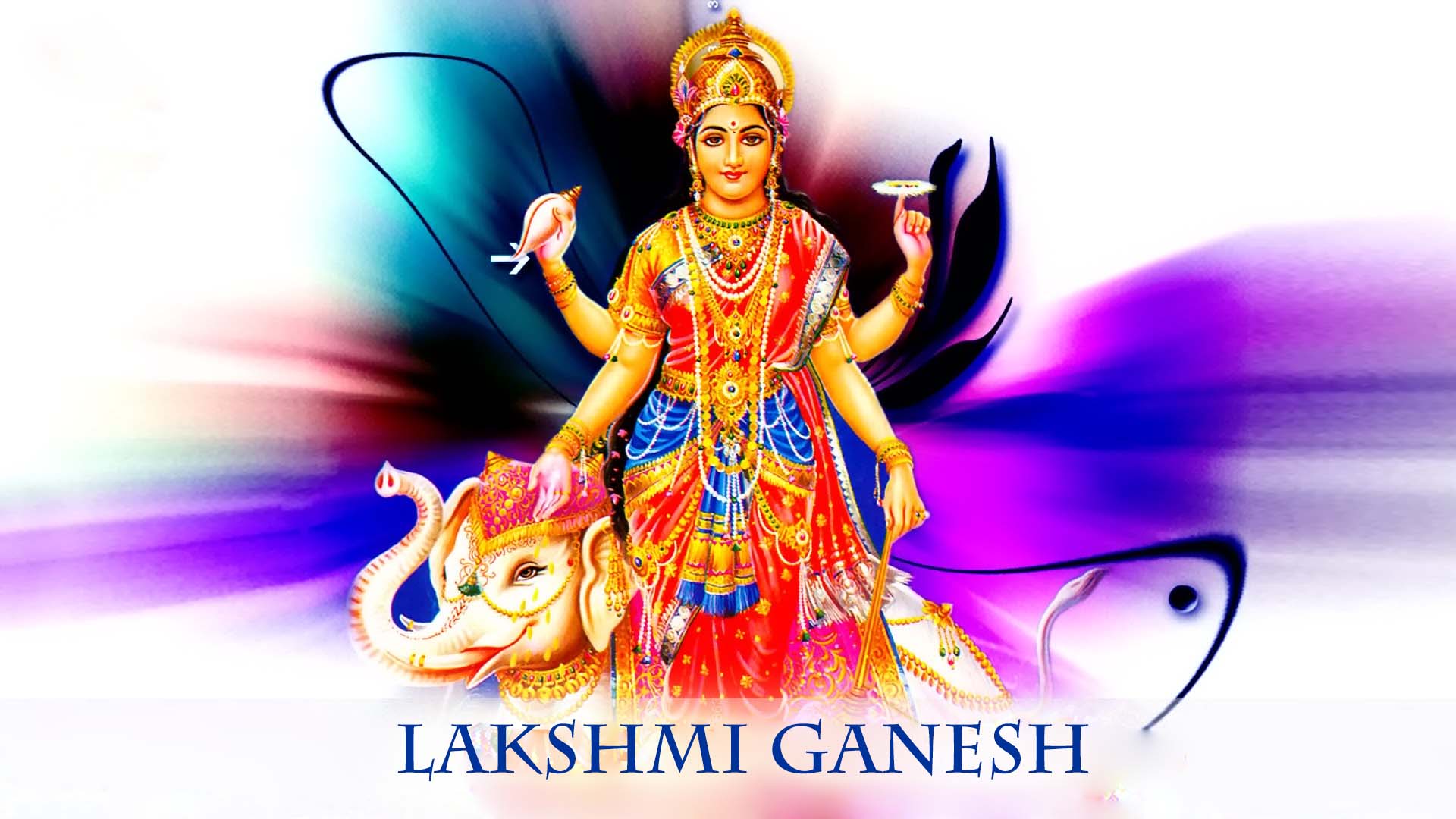 Premium Photo  Hindu goddess lakshmi on a gray background