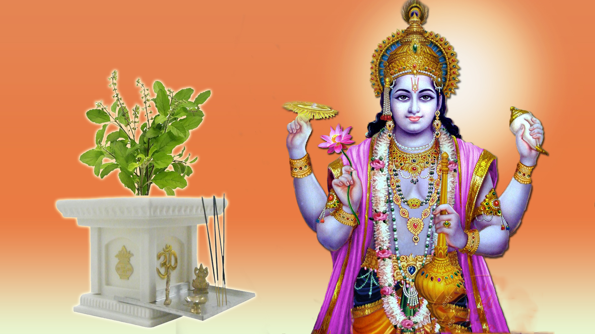 Lord Vishnu Wallpaper For Desktop