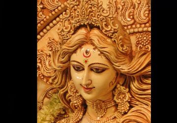 Maa Durga Face 3d Hd Image