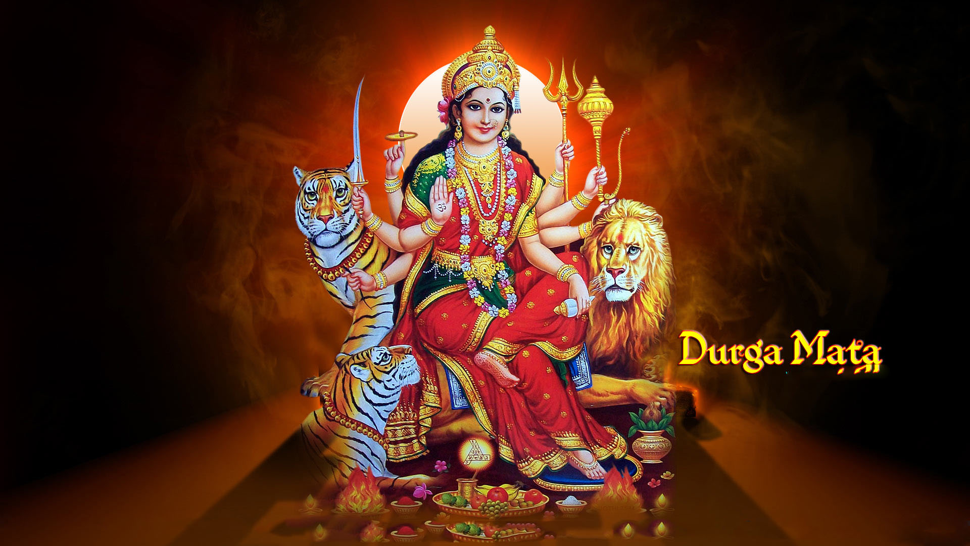 Maa Durga Hd Wallpaper 1080p - God HD Wallpapers