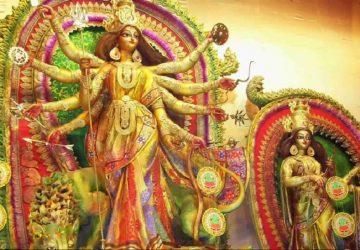 Maa Durga Painting Wallpapers