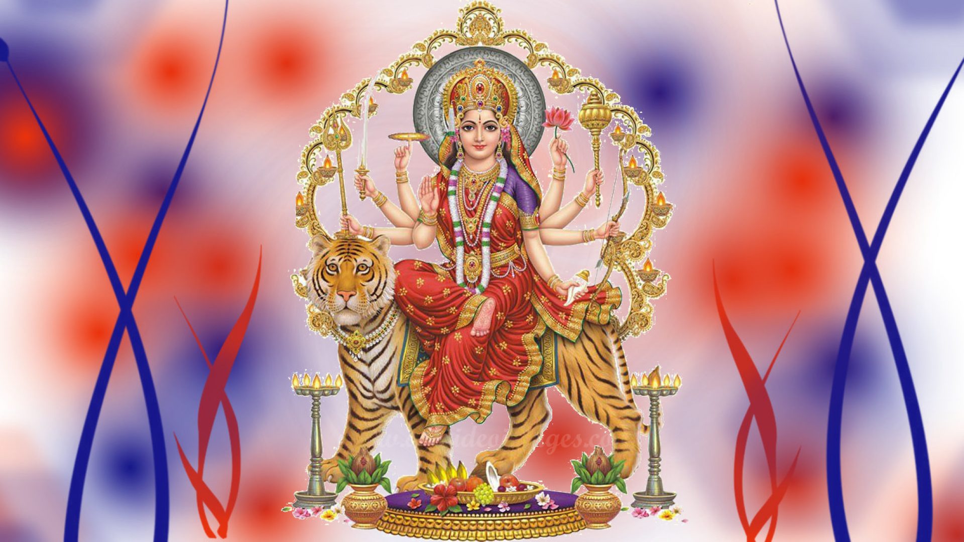 Maa Durga Wallpaper 3d Goddess Maa Durga