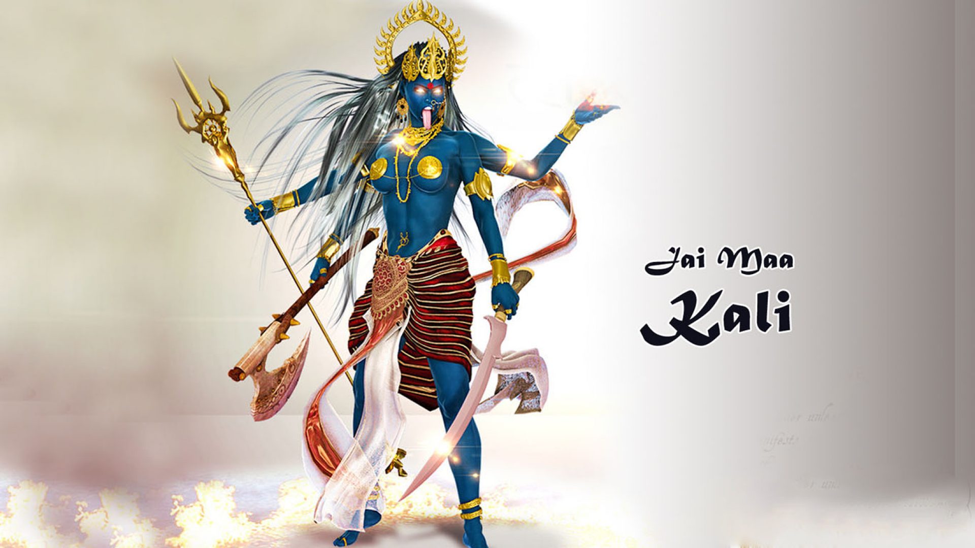 Maa Kali 3d Hd Wallpaper Download | Hindu Gods and Goddesses