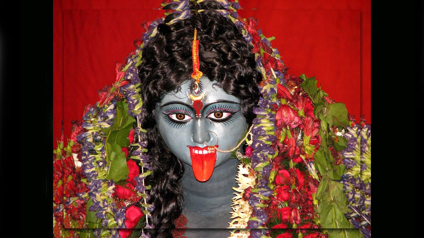 Maa Kali Face Wallpaper Full Size Hd - God HD Wallpapers