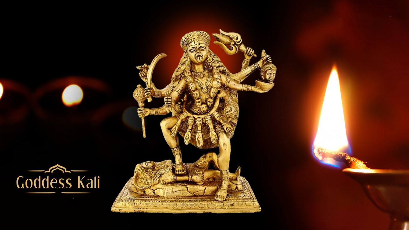 Maa Kali Wallpaper For Desktop | Hindu Gods and Goddesses
