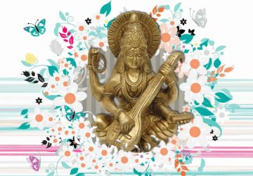 Maa Saraswati 3d Wallpaper 2013