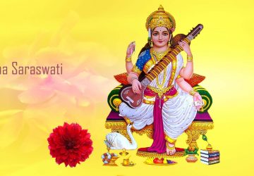 Maa Saraswati 3d Wallpaper New