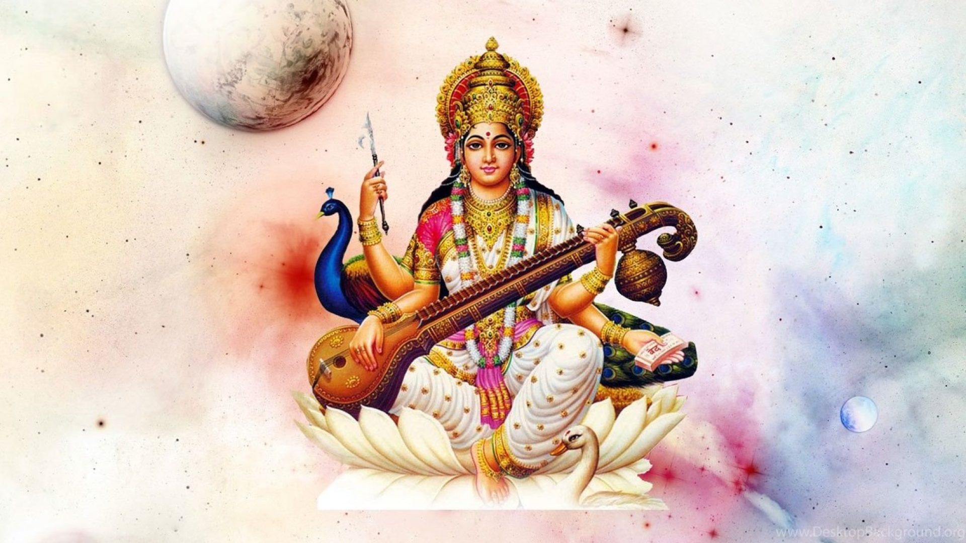 Maa Sharda Hd Image Download | Hindu Gods and Goddesses