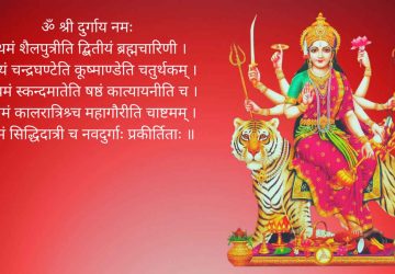 Nav Durga Mantra In Hindi