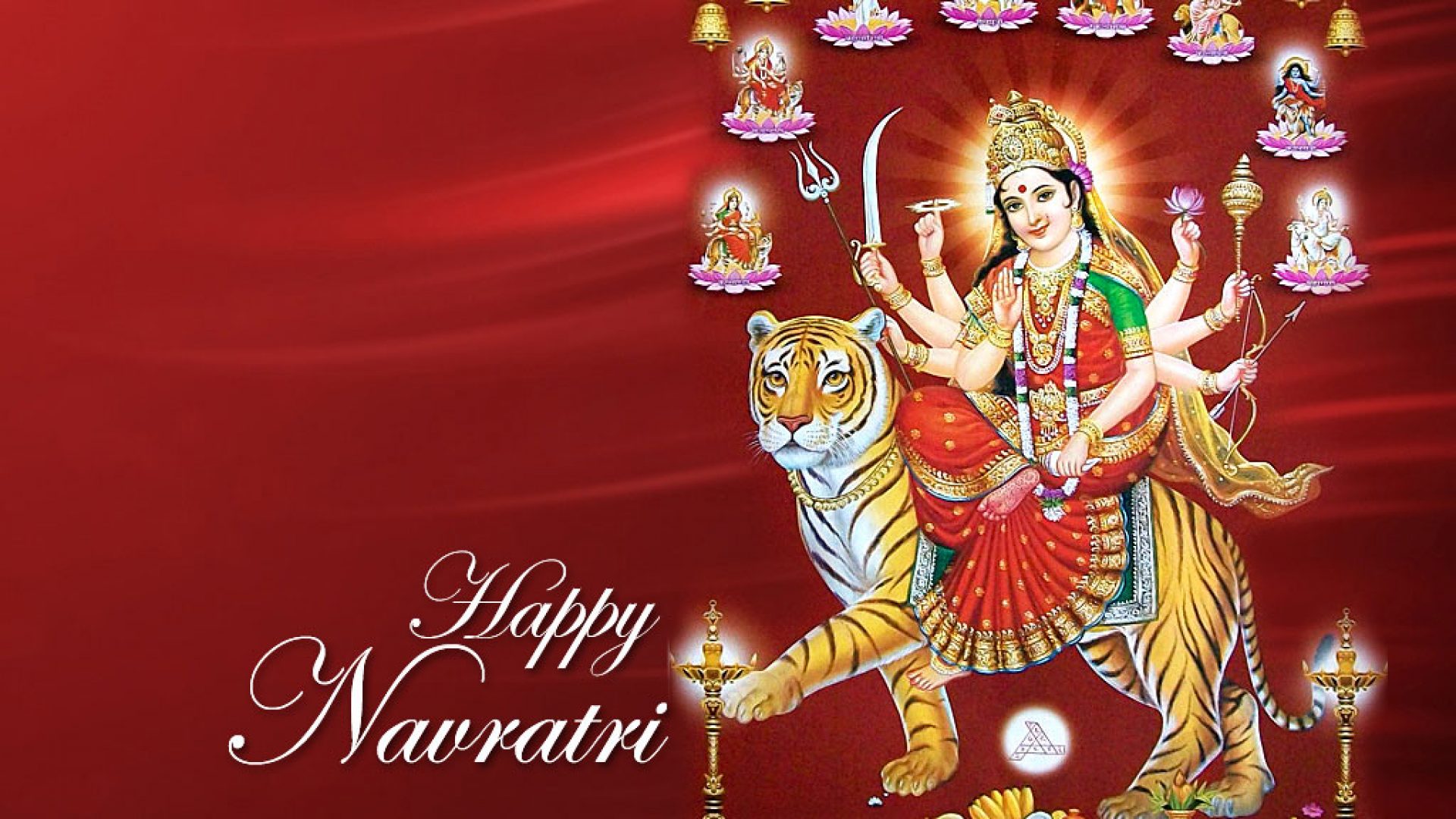 Happy Navratri 2019 Wishes Images Quotes Status HD Wallpaper Download  Messages SMS Photos GIF Pics Pictures and Greetings