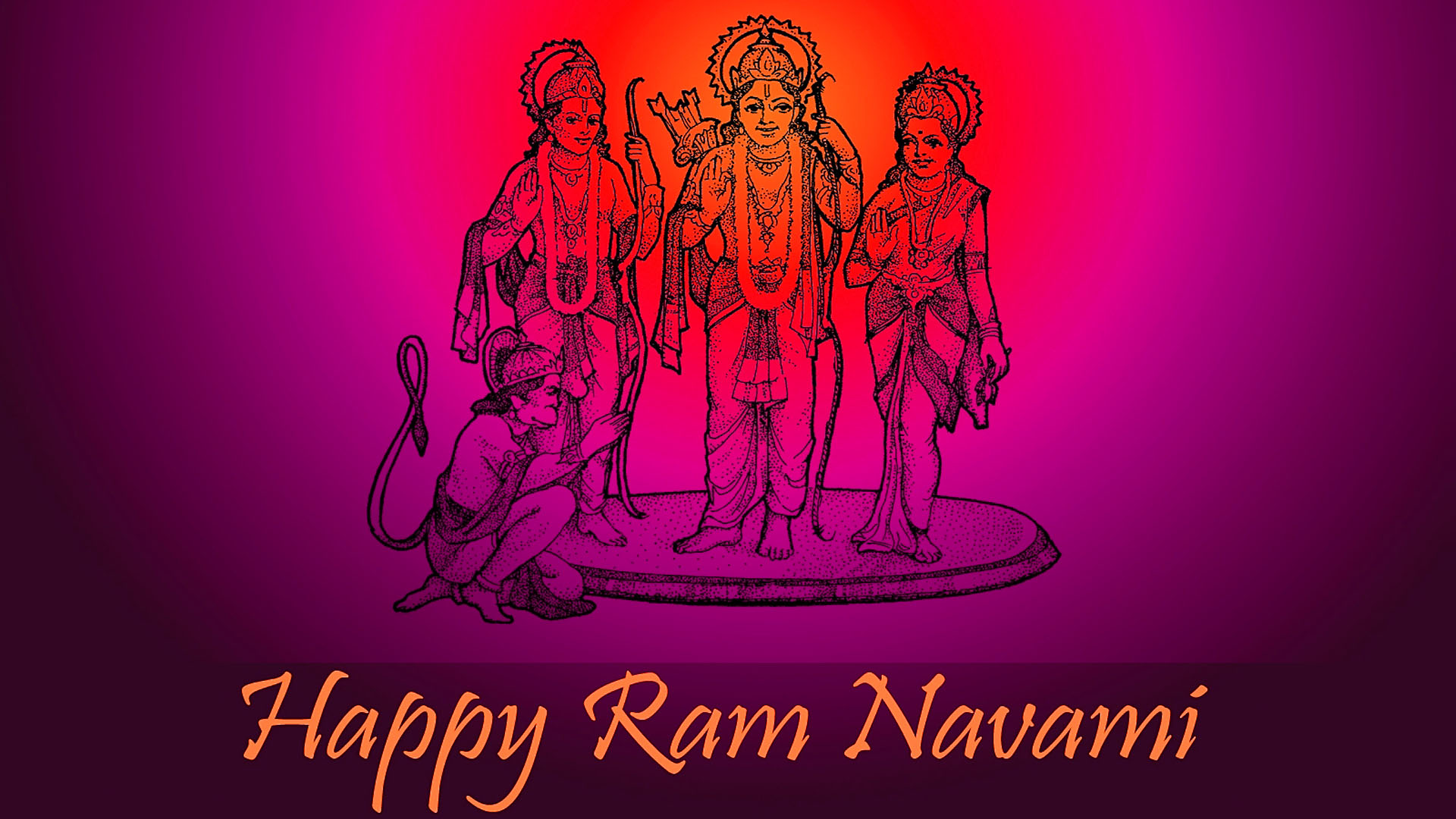 Outline Pictures Of Ram Navami