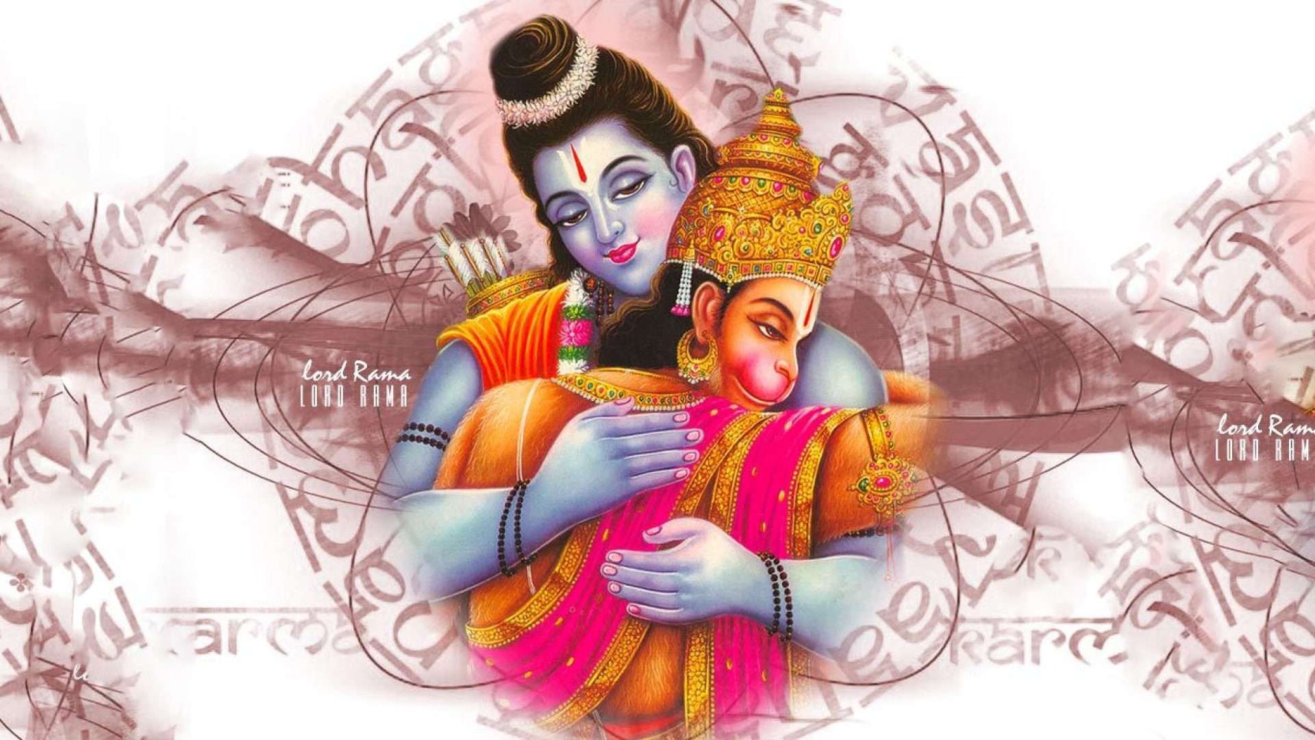 Ram Hanuman Milan Hd Wallpaper - God HD Wallpapers