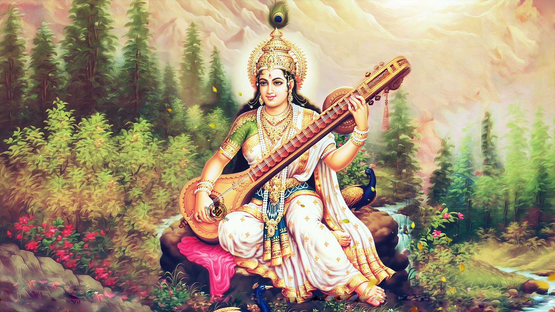 SARASWATI – VikKainthArt