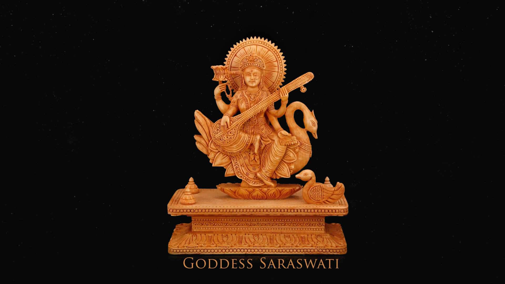 Saraswati Hd Live Wallpaper | Hindu Gods and Goddesses