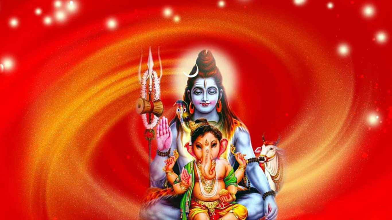 Shiv Ganesh Hd Wallpaper | Hindu Gods and Goddesses