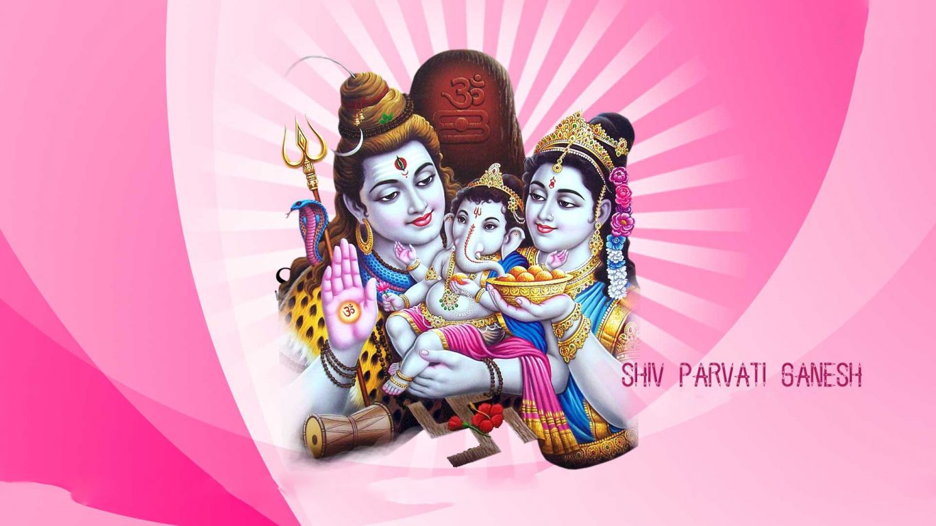 Shiv Parvati Ganesh Hd Wallpaper - God HD Wallpapers