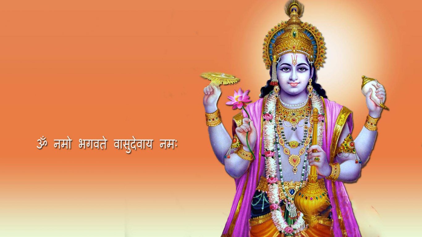 Shree Vishnu Mantra - God HD Wallpapers