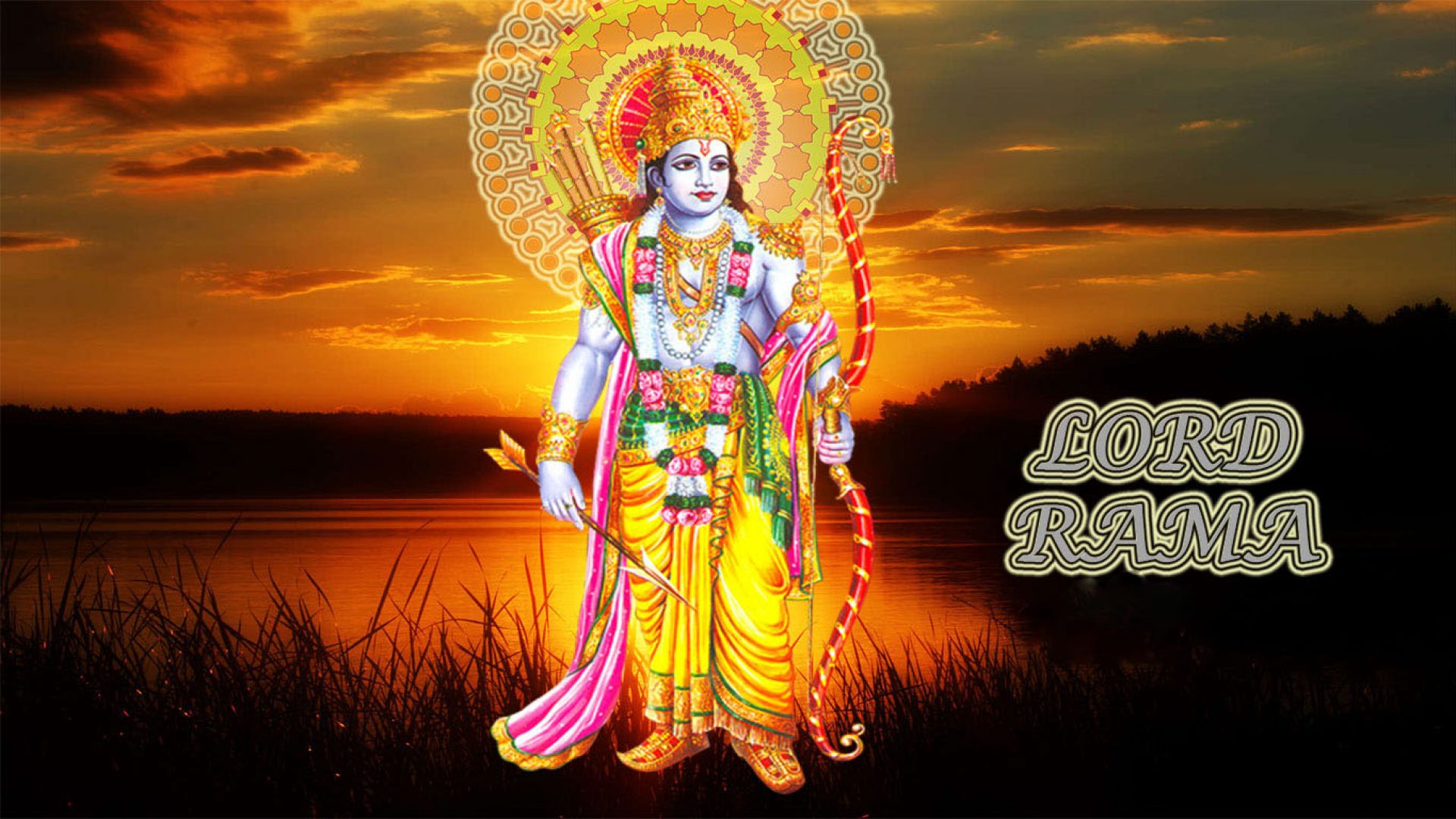 Shri Ram Wallpaper Download | Hindu Gods and Goddesses
