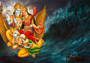 Vishnu Laxmi On Garuda