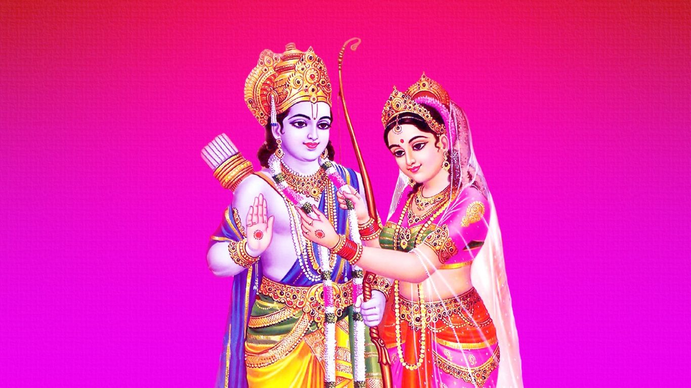 Wallpaper Ram Sita Vivah | Hindu Gods and Goddesses