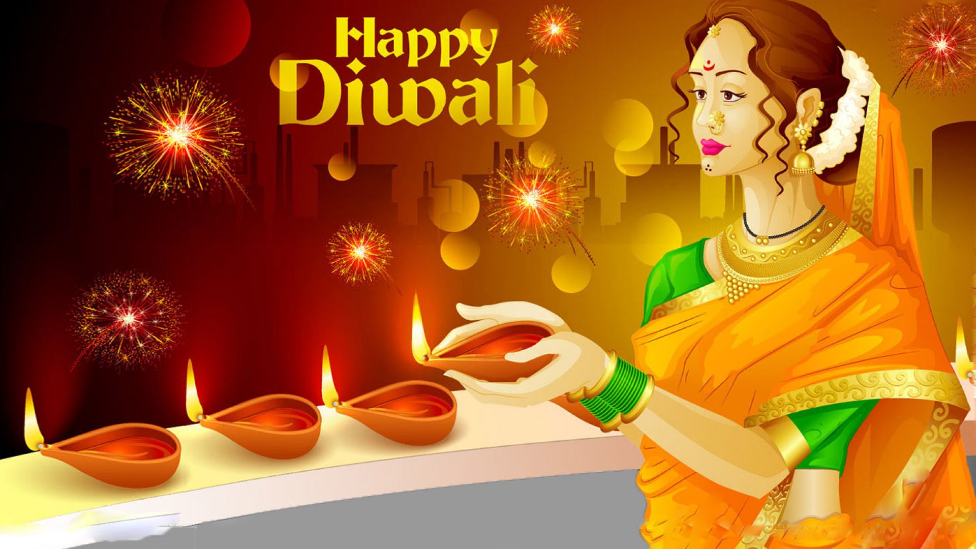 Happy Diwali Wallpapers  Wallpaper Cave