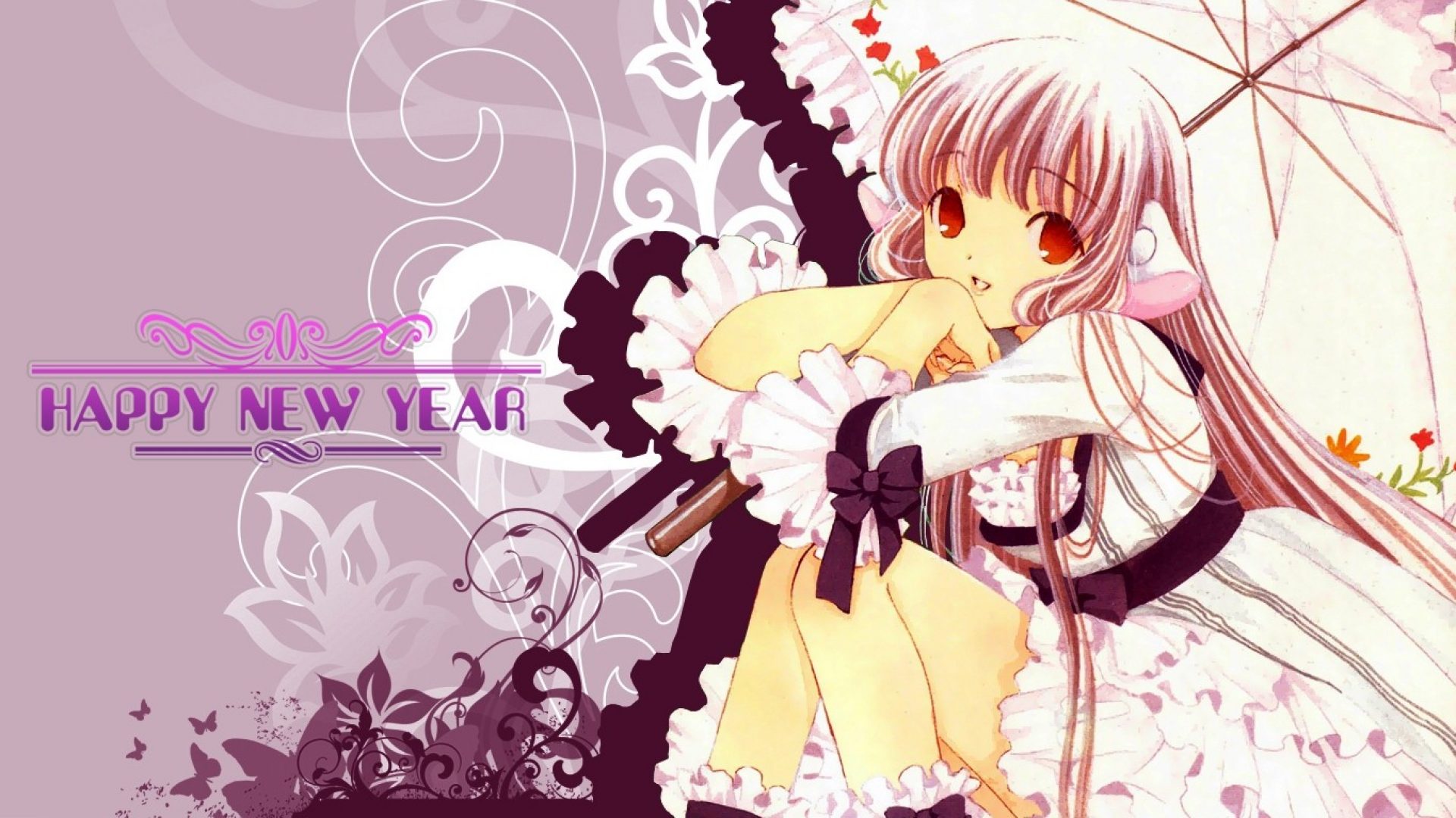 happy new year New Year Hatsune Miku Vocaloid White background Anime  Anime girls HD Wallpapers  Desktop and Mobile Images  Photos