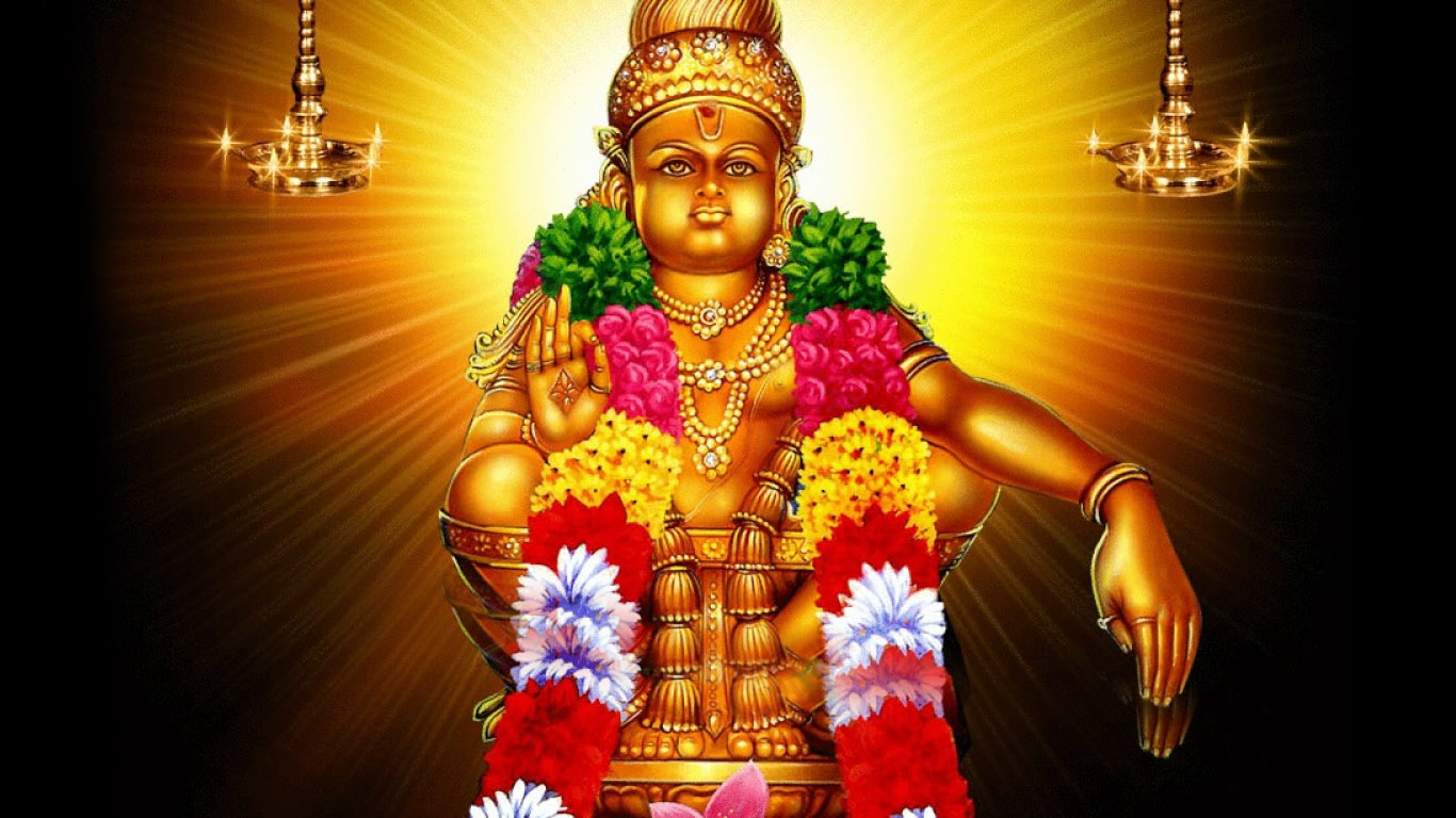 Ayyappa Swamy Hd Wallpaper 1366x768 - God HD Wallpapers