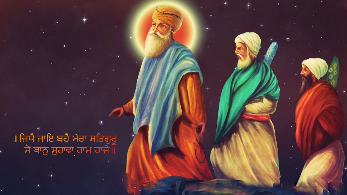 Guru Nanak Hd Wallpaper Free Download For Desktop | Festivals